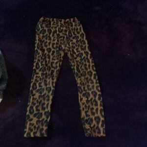Wild Style Leopard Print Kids Leggings